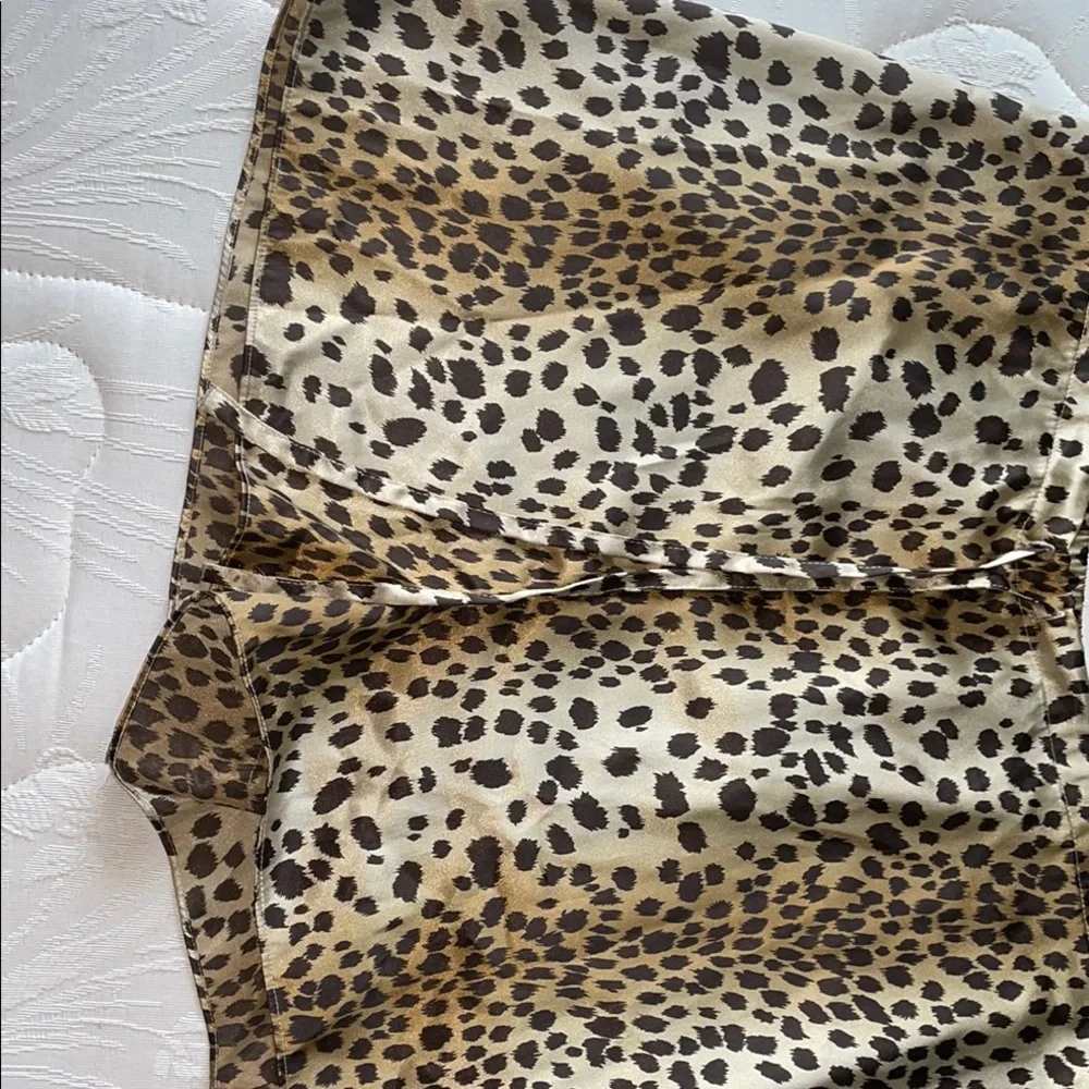Victoria's Secret Leopard Print Pajama Set - Brown and Black - Picture 6 of 7